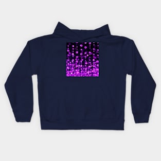 Purple Sparks Kids Hoodie